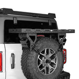 Universal Jeep & Bronco Carrier Storage basket Fits for 30" to 40" Tire for Jeep Wrangler JK JL TJ YJ CJ & Ford Bronco- Ultralisk 4x4 ul1031s 6