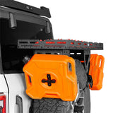 Universal Jeep & Bronco Carrier Storage basket Fits for 30" to 40" Tire for Jeep Wrangler JK JL TJ YJ CJ & Ford Bronco- Ultralisk 4x4 ul1031s 8