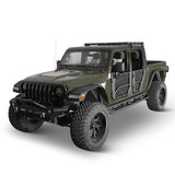 Jeep Wrangler JL & Gladiator JT Wide Flat Front Fender Flares 4x4 Jeep Parts - Ultralisk4x4 ul7015s 3