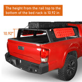 12.2" High Overland Bed Rack Fits Toyota Tacoma & Tundra b9907 12