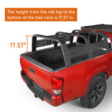 12.2" High Overland Bed Rack Fits Toyota Tacoma & Tundra b9905 11