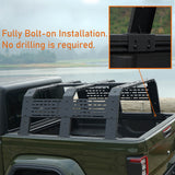 Jeep Gladiator JT & Tacoma 18.8" High Overland Bed Rack  - Ultralisk 4x4