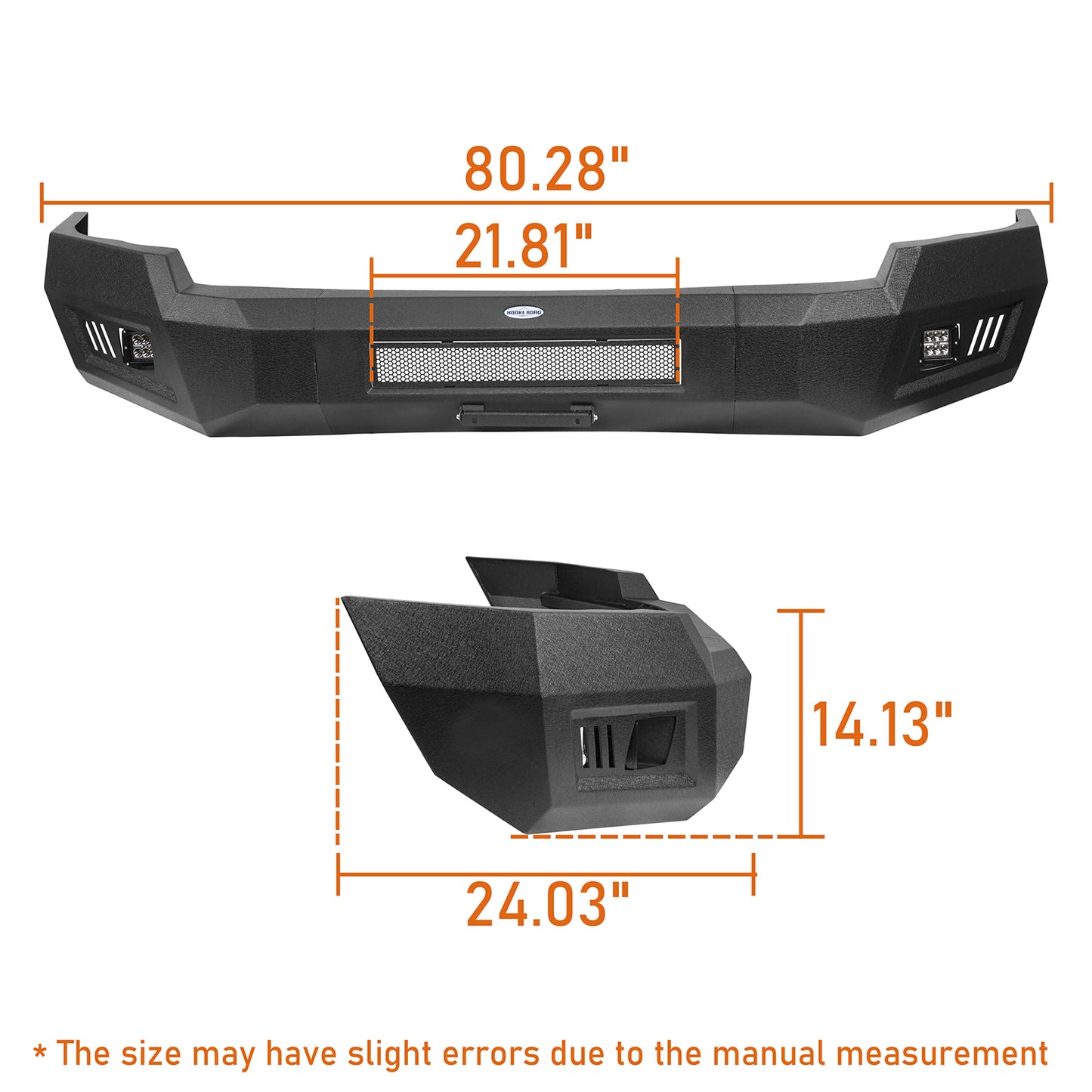 Steel Front Bumper For 2003-2005 Dodge Ram 2500 3500 - Ultralisk 4x4