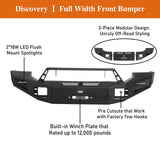 2005-2007 Ford F-250 DiscoveryⅠOffroad Front Winch Bumper  BXG.8502 11