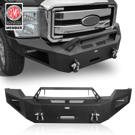 2011-2016 Ford-250 Offroad DiscoveryⅠFront Bumper w/Lights BXG.8520 1