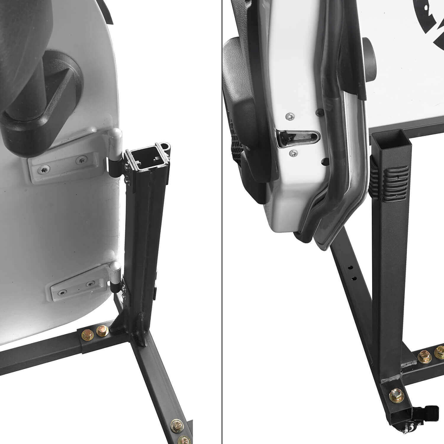 Jeep Door Storage Cart 4-Door Rock Crawler Door Storage Movable Cart Door Holder for 2007-2018 Jeep Wrangler JK JKU Jeep Wrangler JL 5