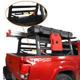 Adjustable Height Width Truck Bed Rack Aluminum Cargo Rack  for Toyota & Nissan Trucks - ultralisk4x4 Q1001910018 4