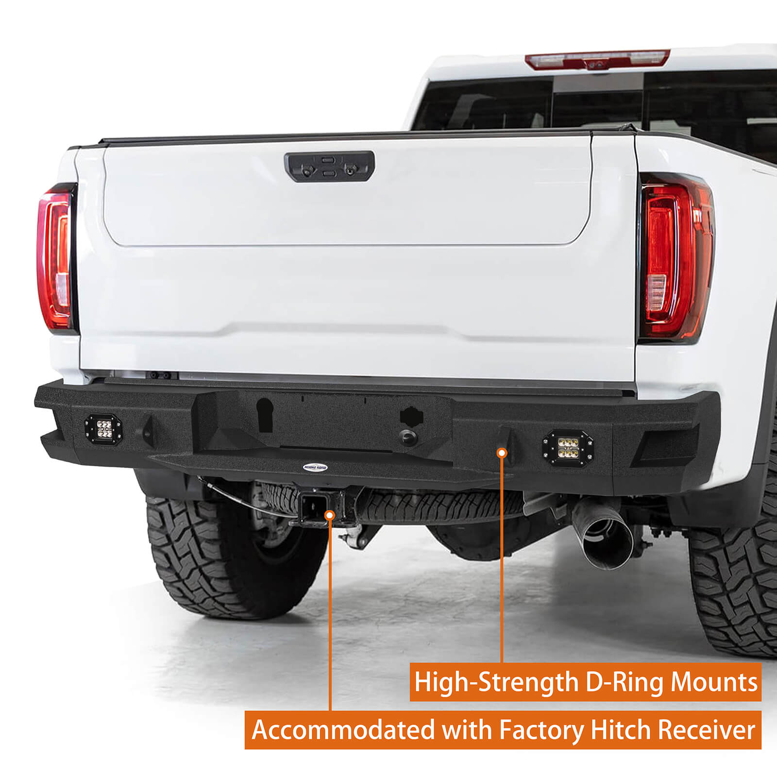 Aftermarket Rear Bumper Aftermarket 20-23 GMC Sierra 2500/3500HD Discovery Rear Bumper - ultra