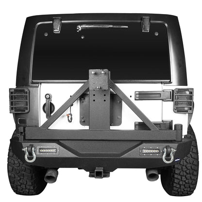 Stubby Front Bumper & Different Trail Rear Bumper Combo(07-18 Jeep Wrangler JK) - Ultralisk 4x4