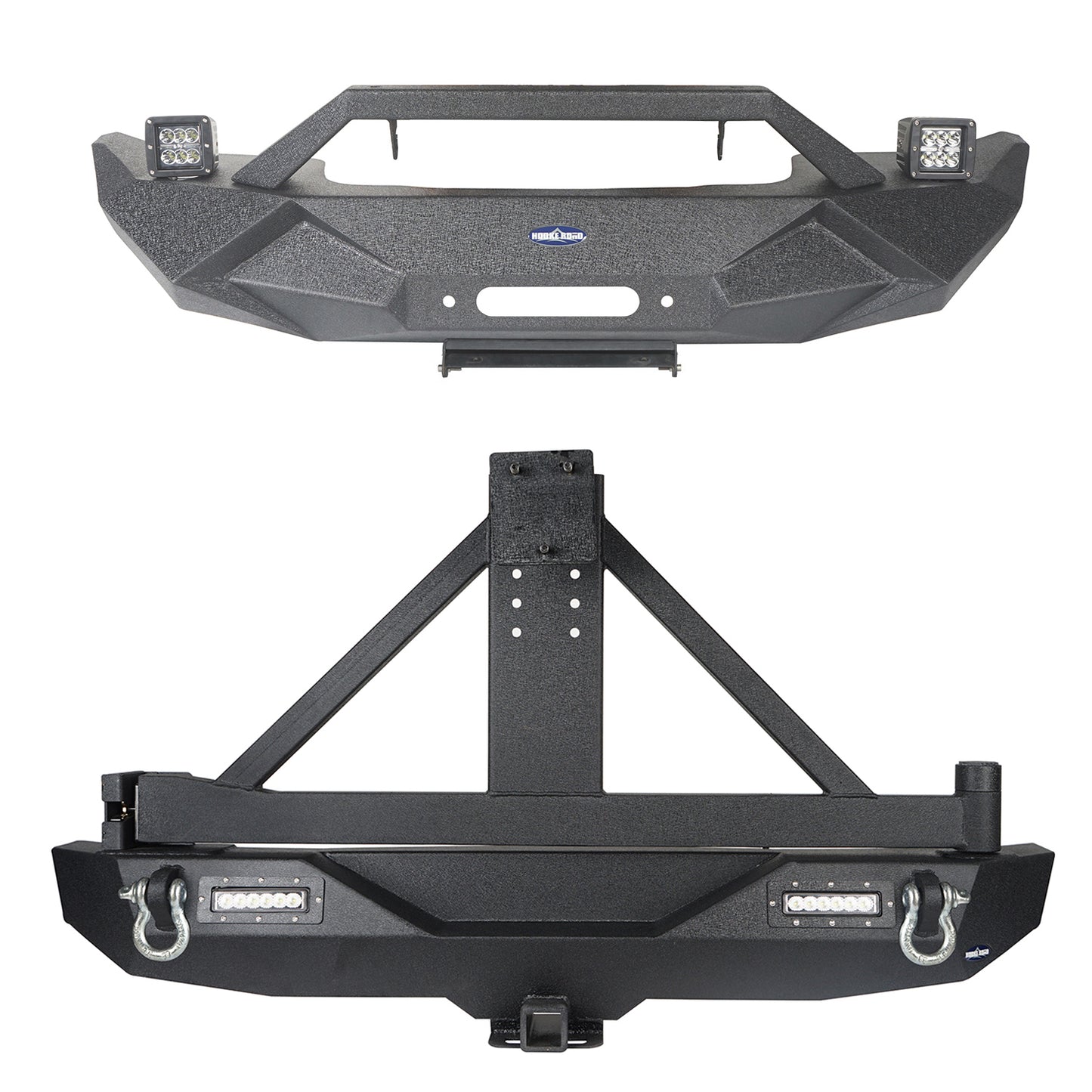 Stubby Front Bumper & Different Trail Rear Bumper Combo(07-18 Jeep Wrangler JK) - Ultralisk 4x4
