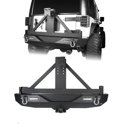 Stubby Front Bumper & Different Trail Rear Bumper Combo(07-18 Jeep Wrangler JK) - Ultralisk 4x4
