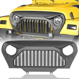 Blade Master Front Bumper and Gladiator Grille Cover Combo for Jeep Wrangler TJ 1997-2006 MMR0276BXG145 u-Box Offroad 7