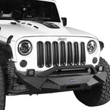 Blade Master Front Bumper w/Winch Plate for 2007-2018 Jeep JK bxg117 14