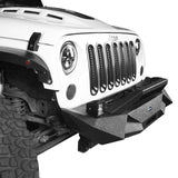 Blade Master Front Bumper w/Winch Plate for 2007-2018 Jeep JK bxg117 5