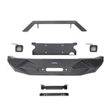 Blade Master Front Bumper w/Winch Plate for 2007-2018 Jeep JK bxg117 9