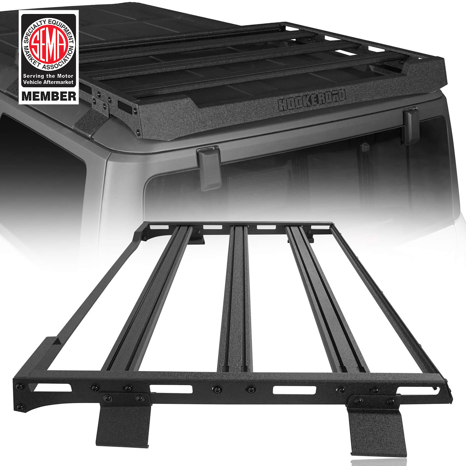 Bronco Discovery Rear Half Roof Rack( 21-24 Ford 4-Door Hardtop) - ult ...