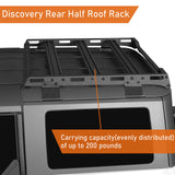 Bronco Discovery Rear Half Roof Rack（ 21-23 Ford 4-Door Hardtop） - ultralisk4x4 BXG.8905-S 10