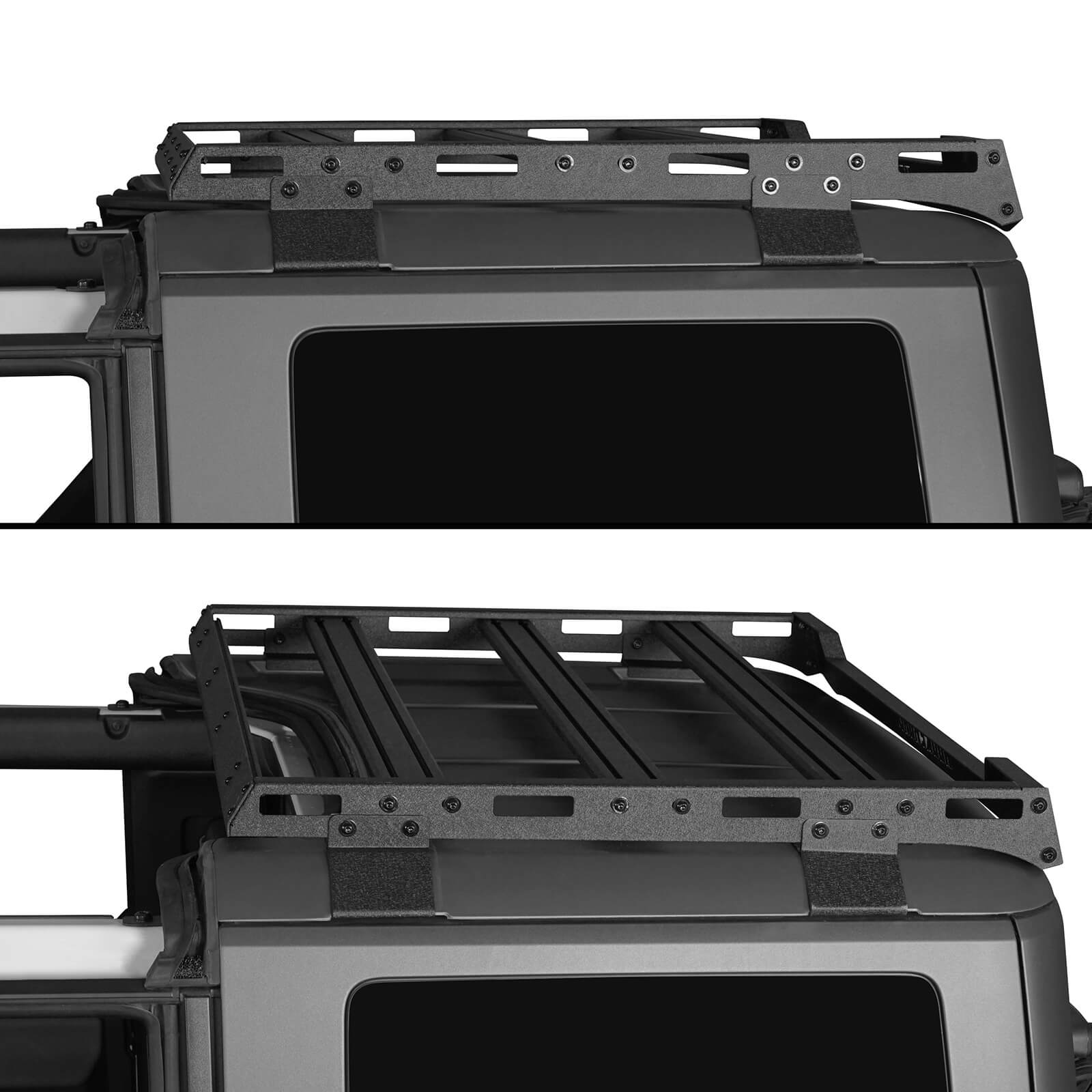 Bronco Discovery Rear Half Roof Rack( 21-24 Ford 4-Door Hardtop) - ult ...