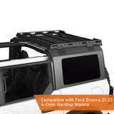 Bronco Discovery Rear Half Roof Rack（ 21-23 Ford 4-Door Hardtop） - ultralisk4x4 BXG.8905-S 6