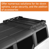 Bronco Discovery Rear Half Roof Rack（ 21-23 Ford 4-Door Hardtop） - ultralisk4x4 BXG.8905-S 7