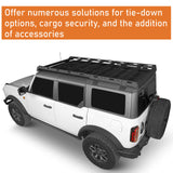 Bronco Discovery Rear Roof Rack（ 21-23 Ford 4-Door Hardtop） - ultralisk4x4 BXG.8906-S 5