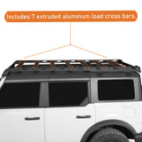 Bronco Discovery Rear Roof Rack（ 21-23 Ford 4-Door Hardtop） - ultralisk4x4 BXG.8906-S 9