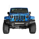 Climber Full width Front Bumper & Rear Bumper Combo(07-18 Jeep Wrangler JK) - Ultralisk 4x4