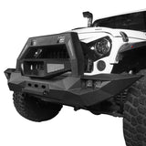 DESTROYER Blade Full Width Front Bumper w/Bull Bar(07-18 Jeep Wrangler JK) - ultralisk4x4