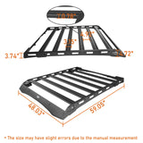 Roof Rack & Bed Rack Luggage Carrier for 2005-2023 Toyota Tacoma 4 Doors b4034-s-9