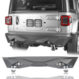 Diomand Style Rear Bumper w/2X 18W LED Floodlights(18-24 Jeep Wrangler JL) - ultralisk4x4