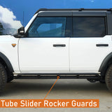 Ford Bronco 21-23 4-Door Tube Slider Rocker Guards - ultralisk4x4 BXG.8904-S 4