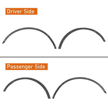 Steel Fender Flares For 2021-2025 Ford Bronco 4-Door - ultralisk4x4