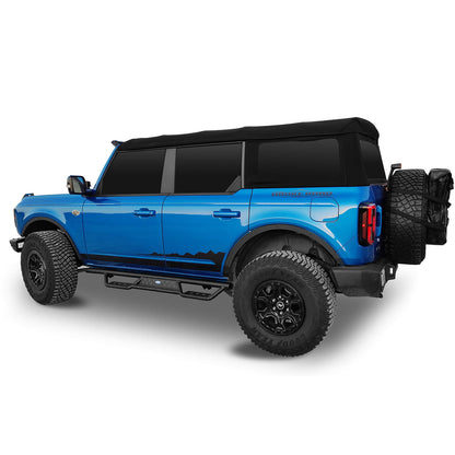 Steel Fender Flares For 2021-2025 Ford Bronco 4-Door - ultralisk4x4
