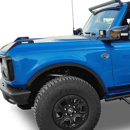 Steel Fender Flares For 2021-2025 Ford Bronco 4-Door - ultralisk4x4