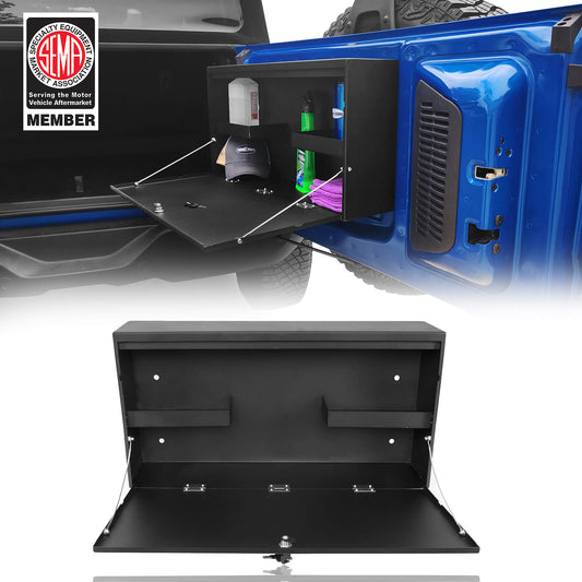 Ford Bronco Steel Tailgate Table Storage Lock Box- ultralisk4x4 ft20008 1