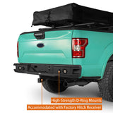 Pickup Discovery Rear Bumper w/ LED Floodlights (18-20 Ford F-150 (Excluding Raptor)) b8521s 4