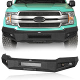 Ford Front Bumper w/ LED Spotlights (18-20 Ford F-150 (Excluding Raptor)) - Ultralisk 4x4