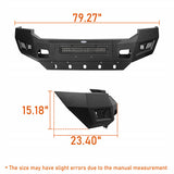 05-07 Ford F-250 F-350 Front Bumper Replacement w/ Skid Plate HR Ⅰ b8501 10