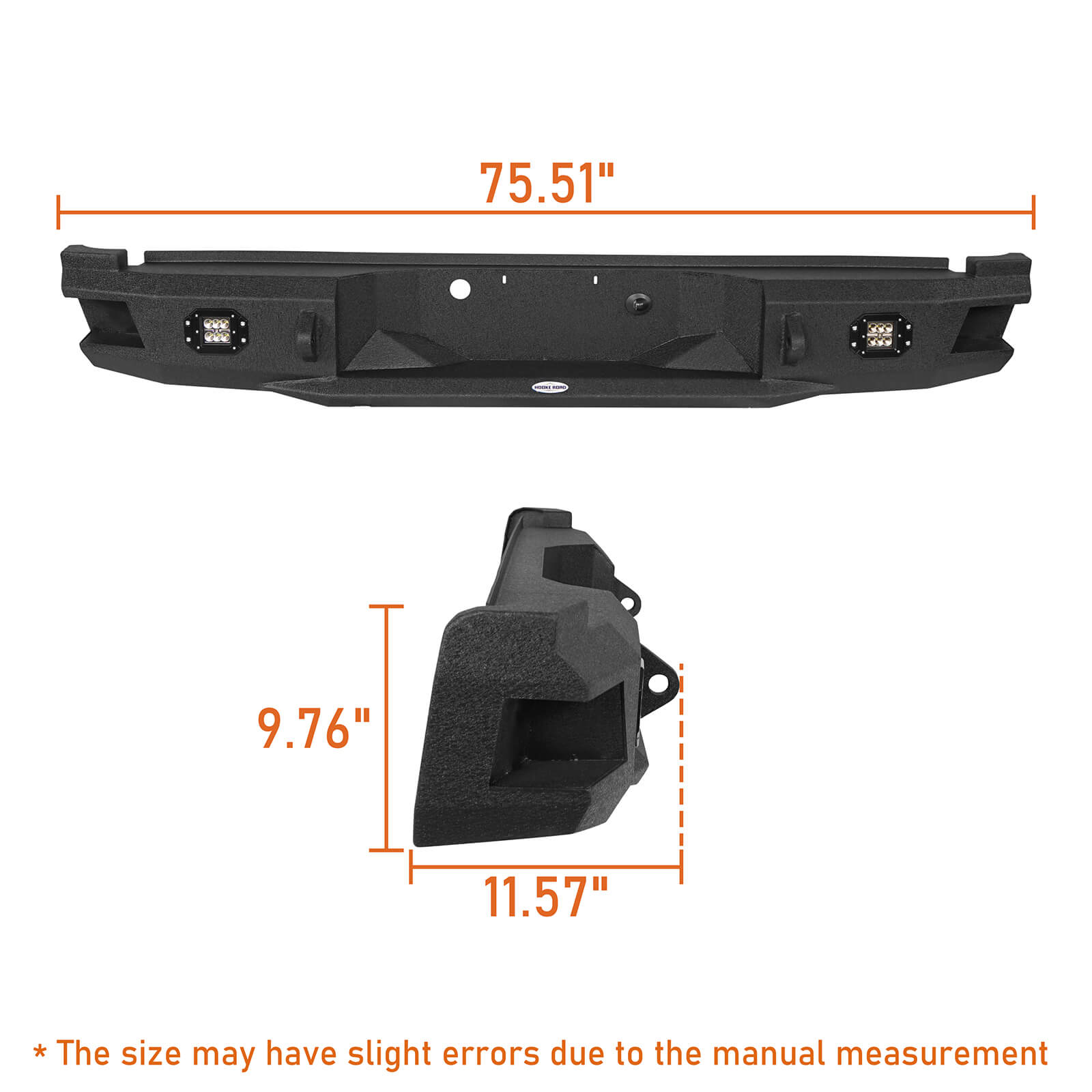 Ford Pickup Truck Rear Aftermarket Bumper (05-07 F-250) b8503 10