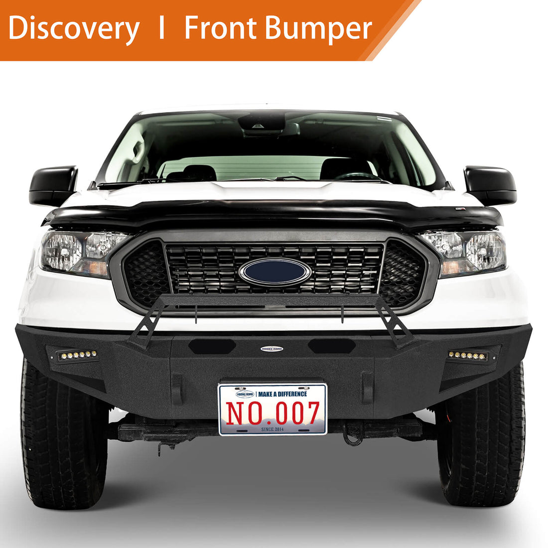 Ford Heavy Duty Front Winch Bumper Replacement (19-23 Ranger) - Ultral ...
