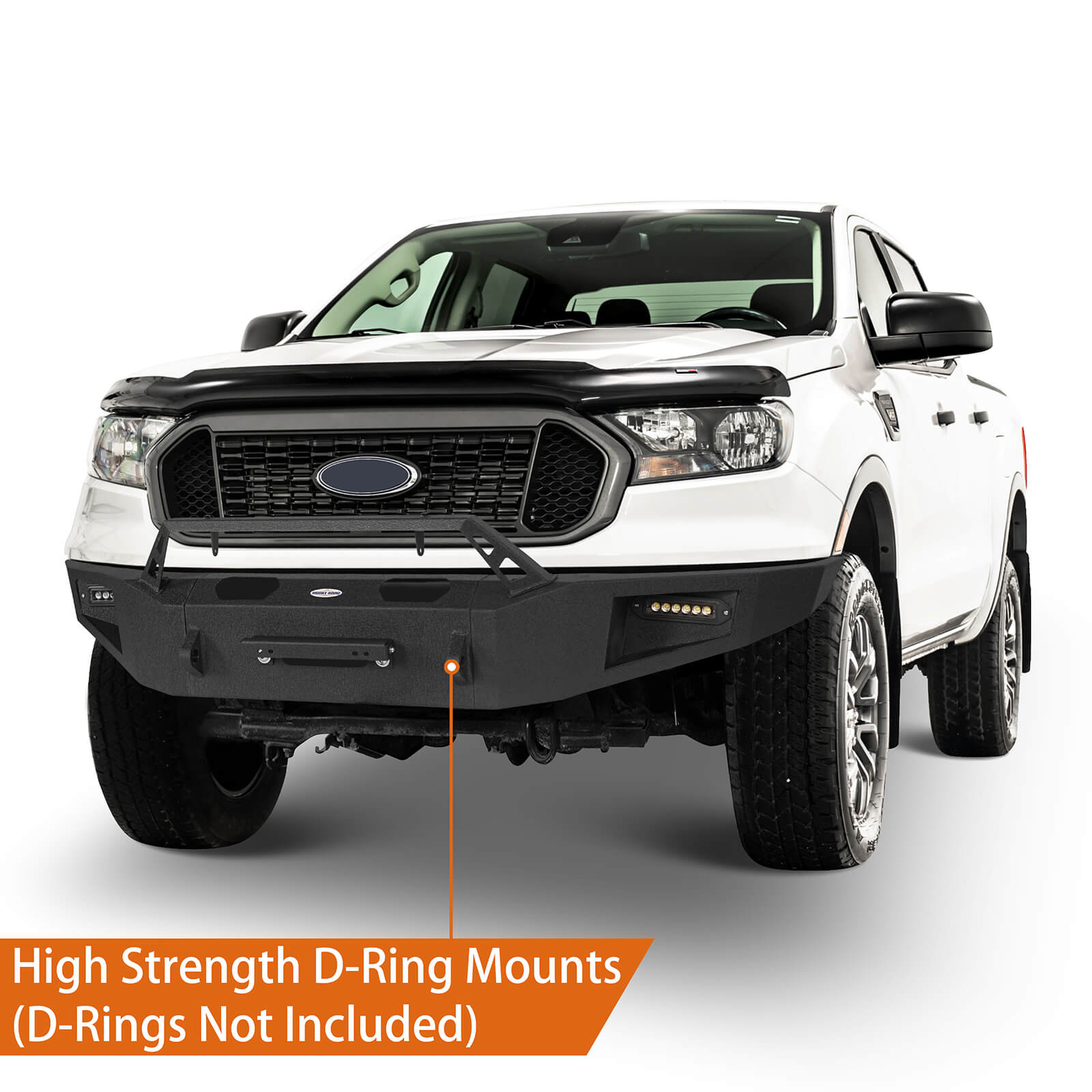 Ford Ranger Bumper Mounts Ford Heavy Duty Front Winch Bumper Replacement (19-23 Ranger) - Ultral ...