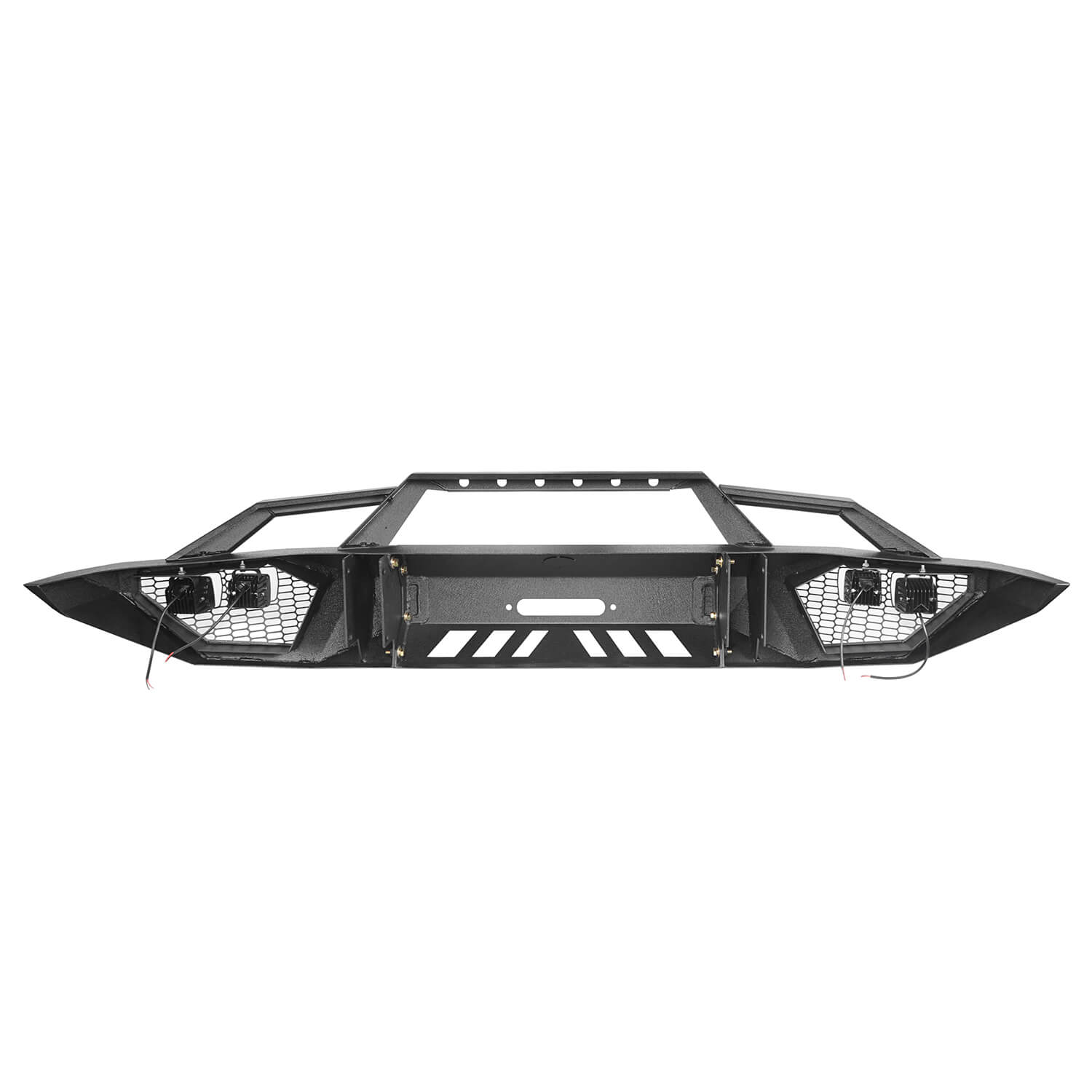 Full Width Front Bumper & Back Bumper & Roof Rack for 2014-2021 Toyota Tundra Crewmax b5000+b5003+b5004 8