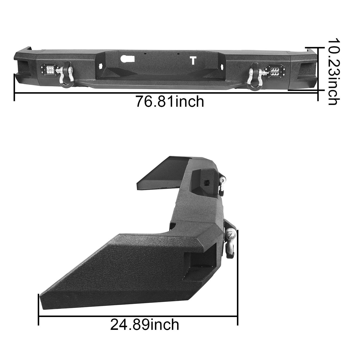 Front Bumper &  Rear Bumper & Roof Rack(14-21 Toyota Tundra Crewmax) - ultralisk4x4
