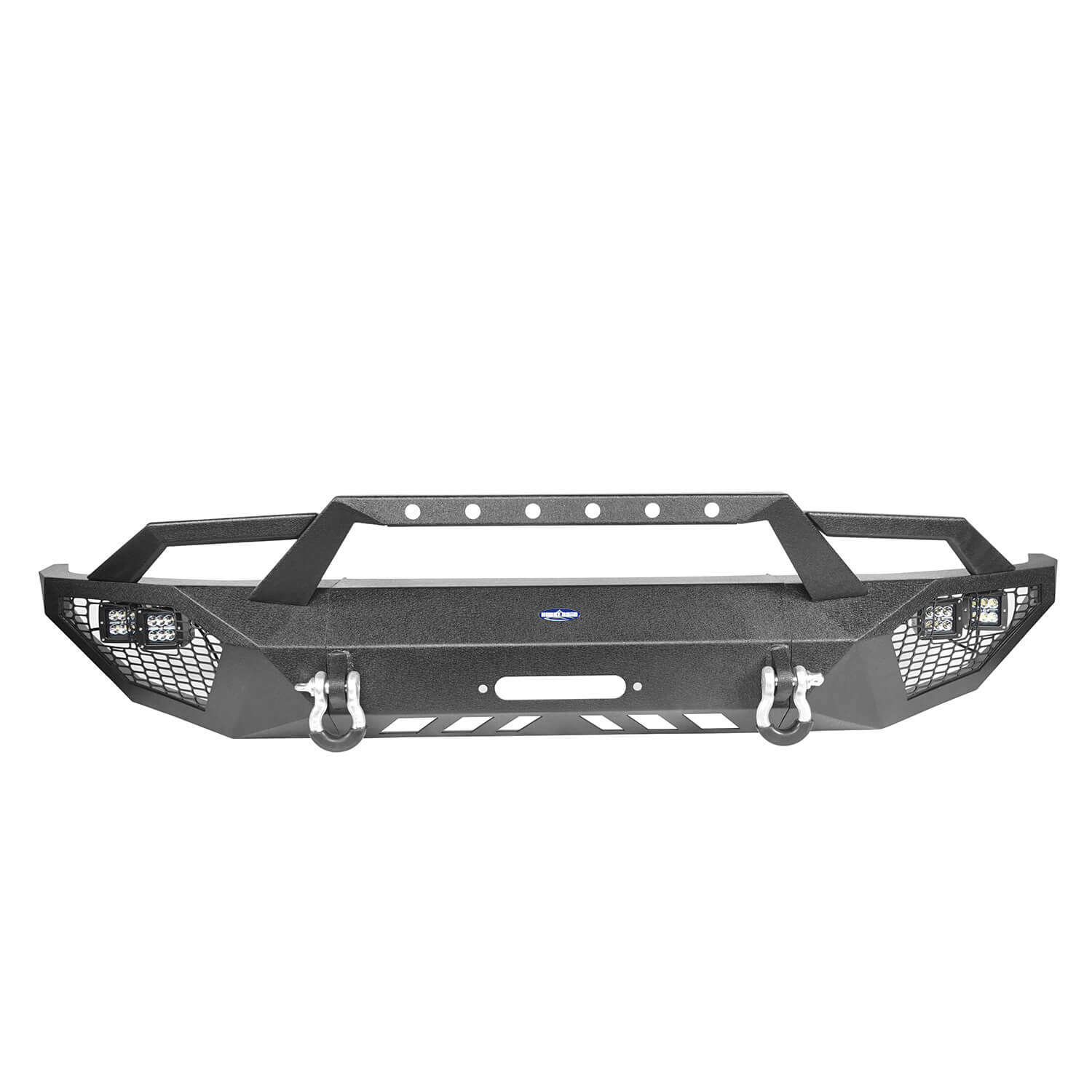 Full Width Front Bumper & Back Bumper & Roof Rack for 2014-2021 Toyota Tundra Crewmax b5000+b5003+b5004 7
