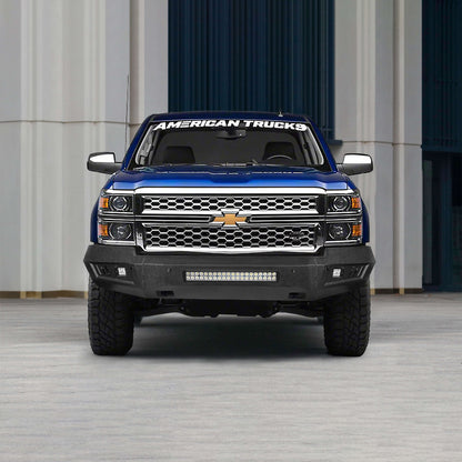 Front Bumper(14-15 Chevy Silverado 1500) - ultralisk4x4