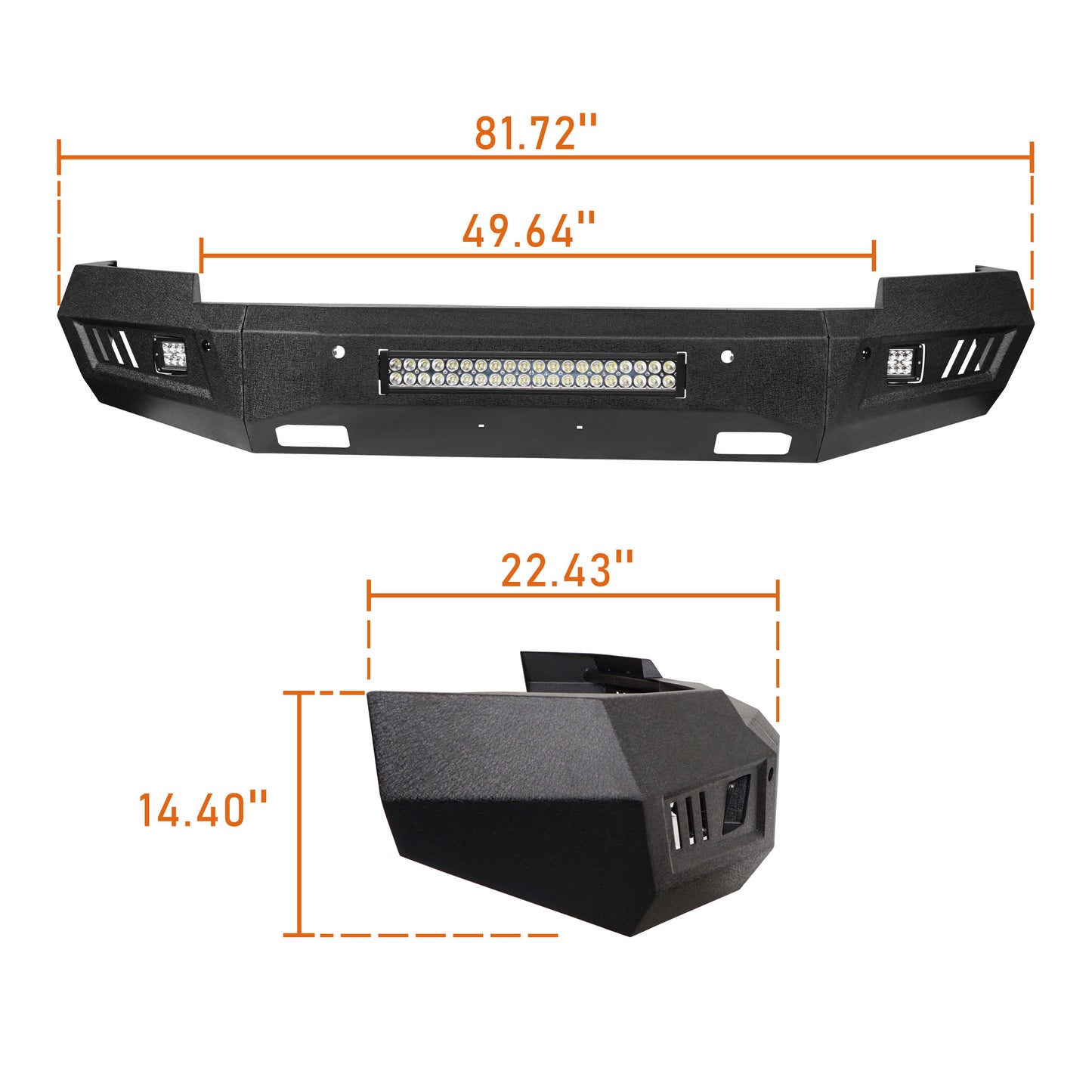 Front Bumper(14-15 Chevy Silverado 1500) - ultralisk4x4