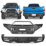 Front Bumper & Reaper Rear Bumper w/Led Lights(05-11 Toyota Tacoma) - Ultralisk 4x4