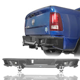 Front Bumper &  Rear Bumper & MAX 13.8 Inch High Bed Rack(13-18 Dodge Ram 1500,Excluding Rebel) - ultralisk4x4