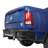 Front Bumper w/Light Bar & Rear Bumper w/LED Lights(15-18 Dodge Ram 1500 Rebel) - Ultralisk 4x4