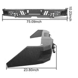 Front Bumper &  Rear Bumper &  Roll Bar Bed Rack for 2014-2021 Toyota Tundra b5001+b5002+b5006 23